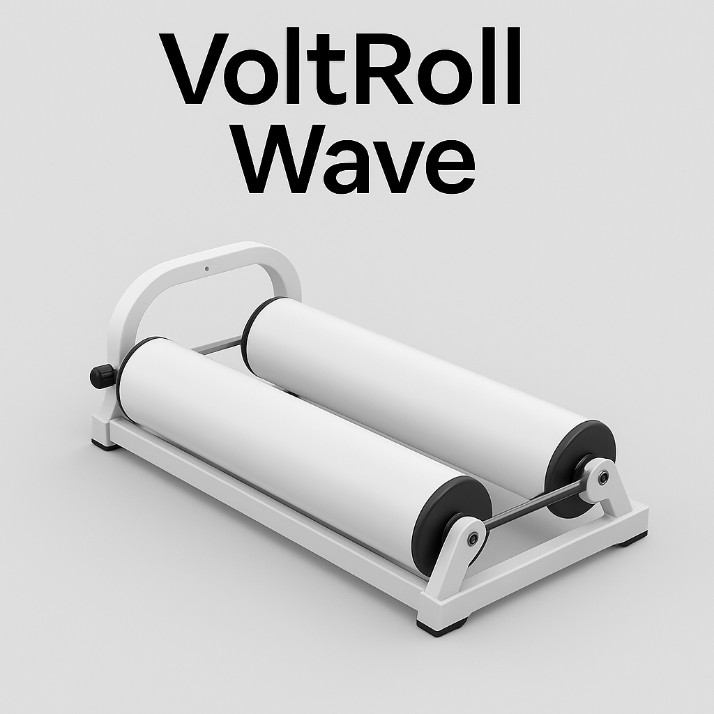 VoltRoll Wave – Rouleau Vibrant & Chauffant